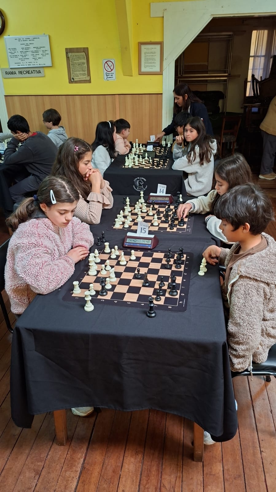 Torneo interno Club de Ajedrez Ciudad Jardín Viña del Mar